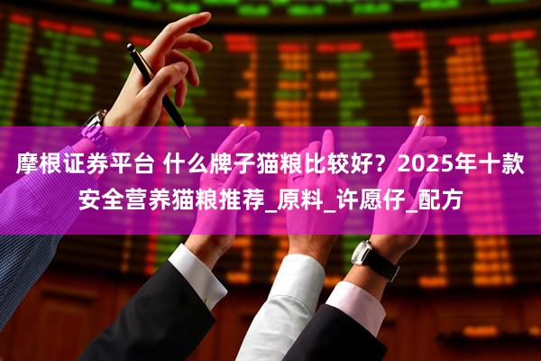 摩根证券平台 什么牌子猫粮比较好？2025年十款安全营养猫粮推荐_原料_许愿仔_配方